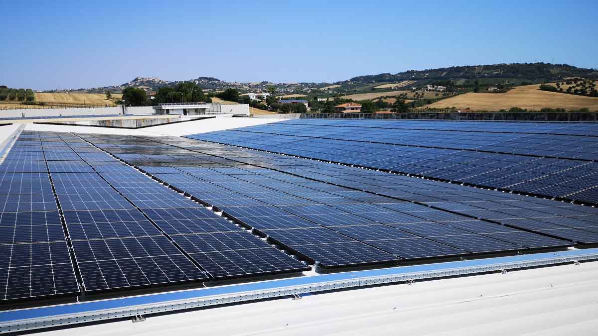 impianto fotovoltaico industriale