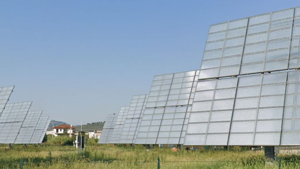 Pannelli fotovoltaici a terra della Tasso Holding