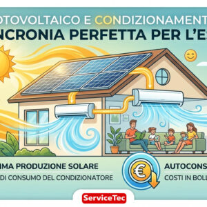 Fotovoltaico e condizionamento: la sincronia perfetta per l'estate
